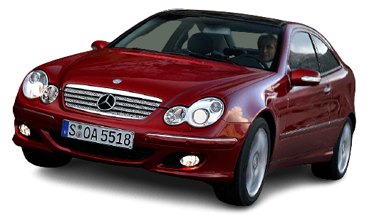 Mercedes Benz C-Class 2003-2007 (CL203 Facelift) Coupe  Wiper Blades
